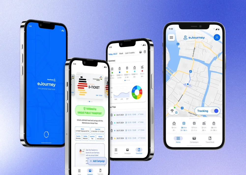 eJourney screen 1
